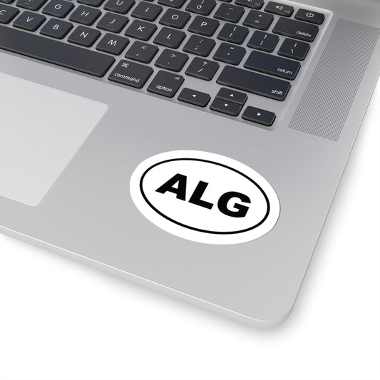 ALG OVALS kiss cut stickers